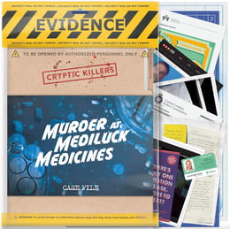 Murder at MediLuck Medicines