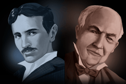 Edison vs. Tesla: Tesla Mode