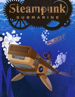 Steampunk Submarine