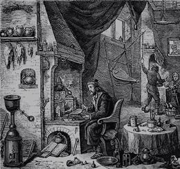 Alchemist´s laboratory