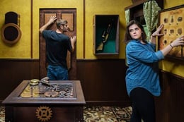 Steampunk Train - Pop-up Game!