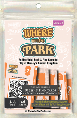 Disney's Animal Kingdom - Where in the Park Game - Series 2 [Outdoor]
