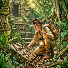 Sur Les Traces du Professeur Jones [Following in the Footsteps of Professor Jones]