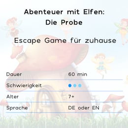 Abenteuer Mit Elfen: Die Probe [Adventures With Elves: The Trial]