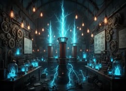 Nikola Tesla's Workshop
