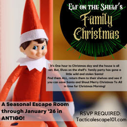 Elf on the Shelf: Lost at the Party