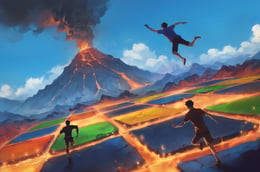 Eruption: A Floor Is Lava Game
