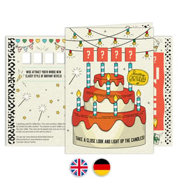 Happy Birthday Escape Greeting Card