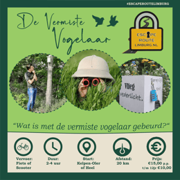 Fiets Escape Route: De Vermiste Vogelaar [Outdoor]
