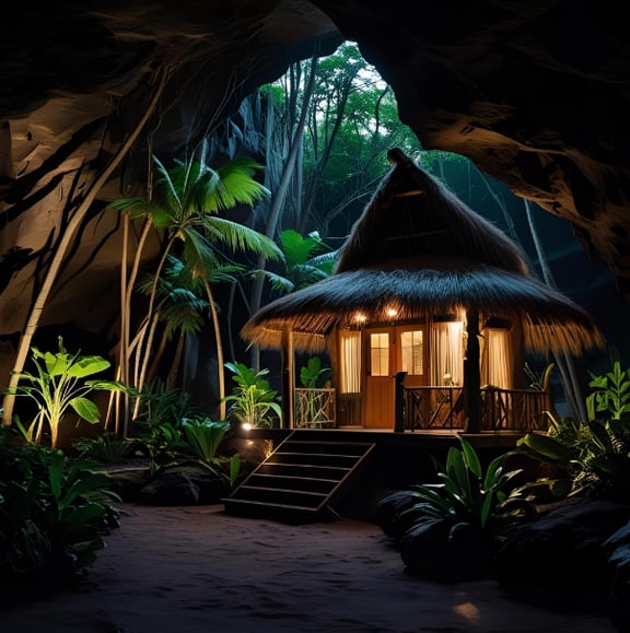 Lava Cave Mystery