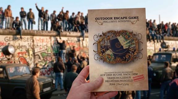 Schatztagebuch 1 - Berlin - Auf der Suche nach dem verschollenen Begrüßungsgeld [Outdoor]