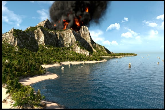 Volcanic Island