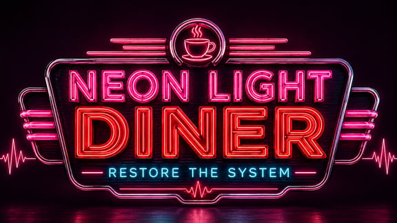 Neon Light Diner
