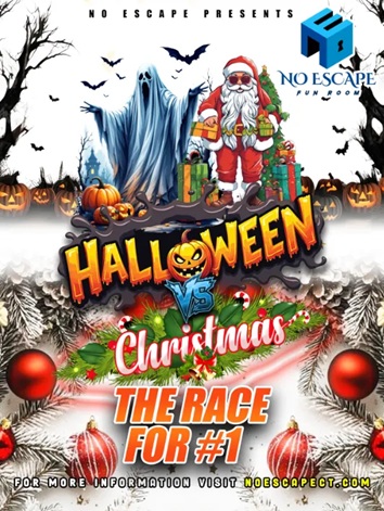 Halloween VS Christmas the race for #1
