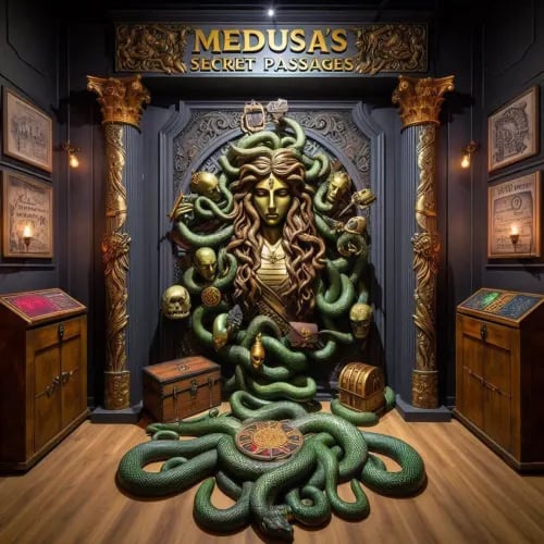 Medusa's Secret Passages