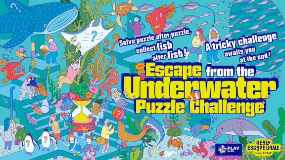 Escape from the Underwater Puzzle Challenge