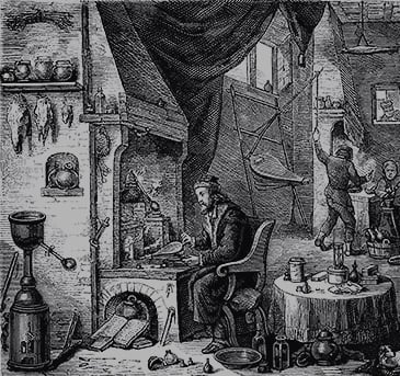 Alchemist´s laboratory