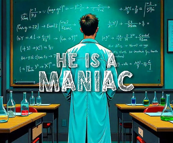 He is a Maniac