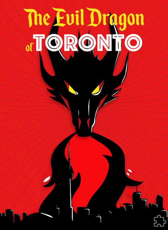 Le Dragon Maléfique de Toronto [The Evil Dragon of Toronto] [Outdoor]