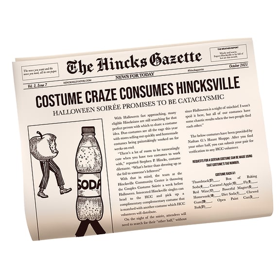 The Hincks Gazette: Vol. 2, Issue 7: October
