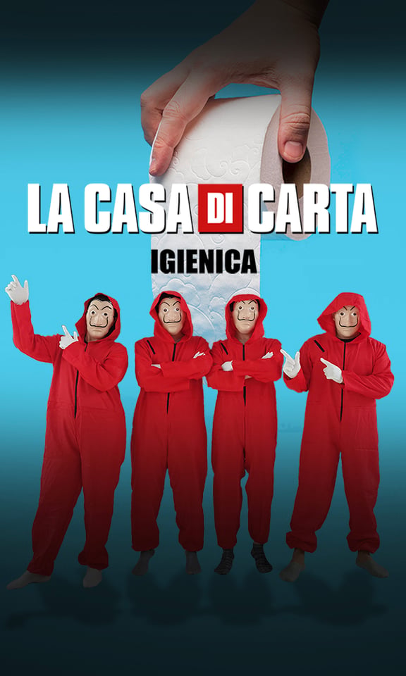 La Casa Di Carta Igienica [The House Of Toilet Paper]