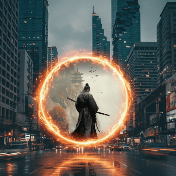 Shadow Zen: The Vanishing Monk