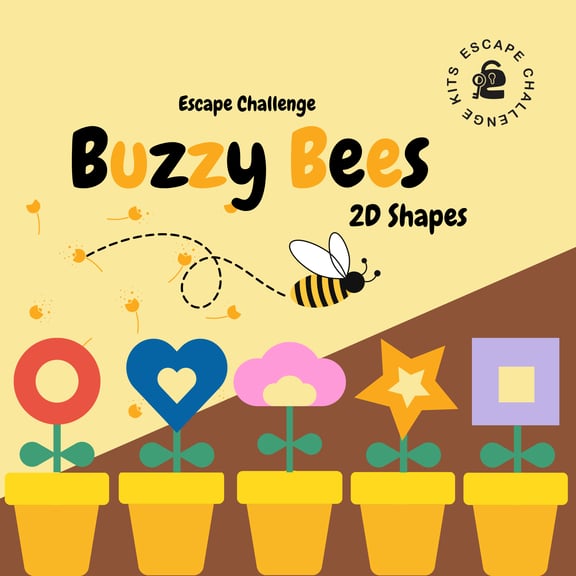 Buzzy Bees 2D Shapes