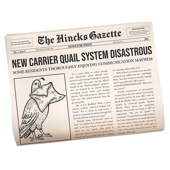 The Hincks Gazette: Vol. 1, Issue 3: June