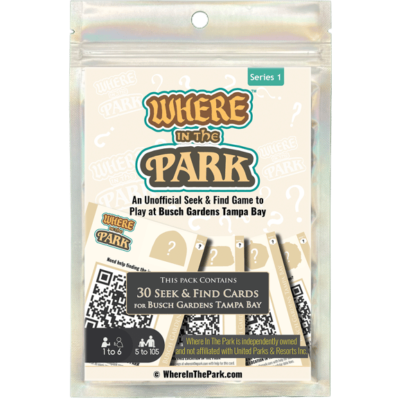 Busch Gardens Tampa Bay - Where In The Park Game [Outdoor]