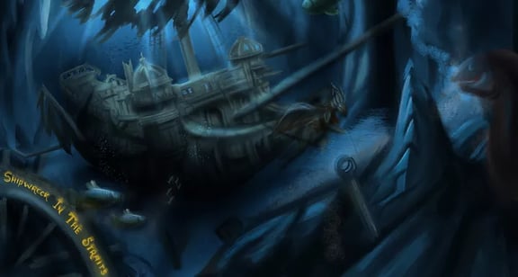 Shipwreck In The Straits