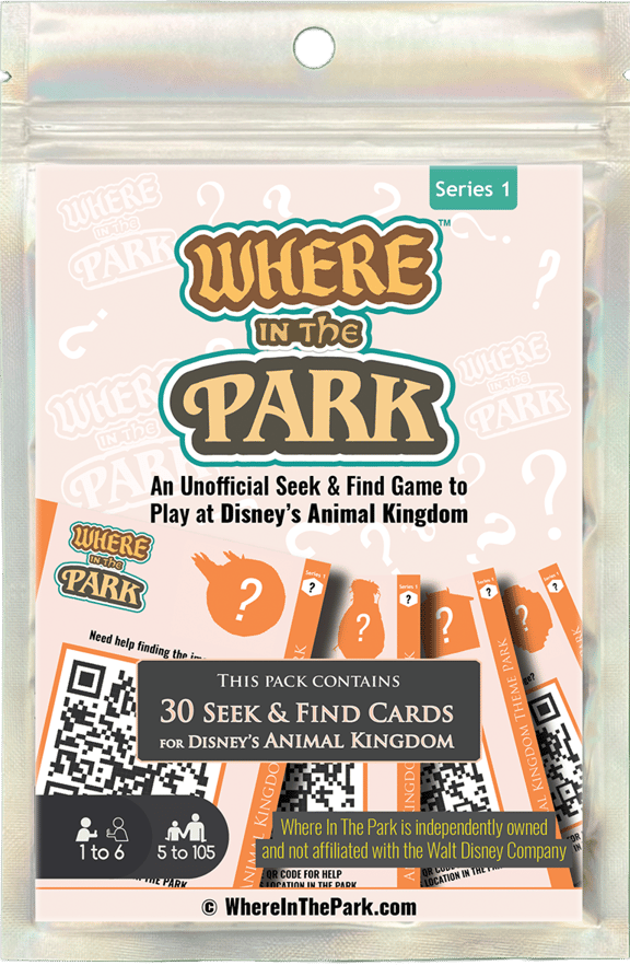 Disney's Animal Kingdom - Where in the Park Game - Series 1 [Outdoor]