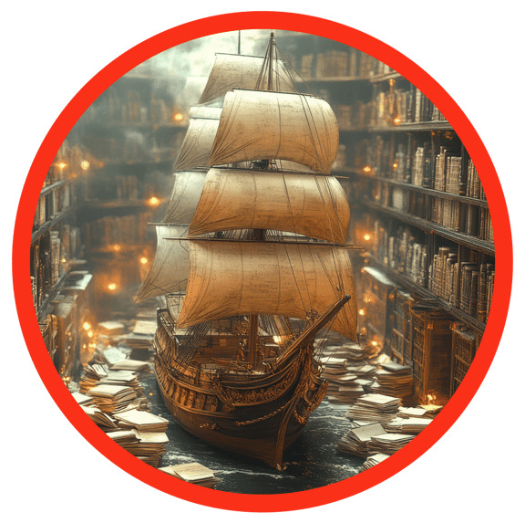 The Library “Echos of a Pirates Secrets”