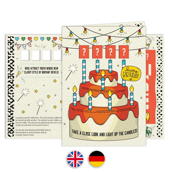 Happy Birthday Escape Greeting Card