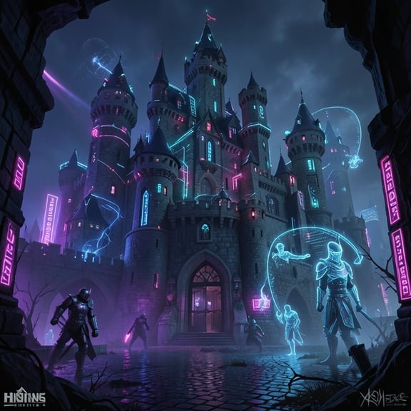 Moyen-Âge Cyberpunk [Cyberpunk Medieval]