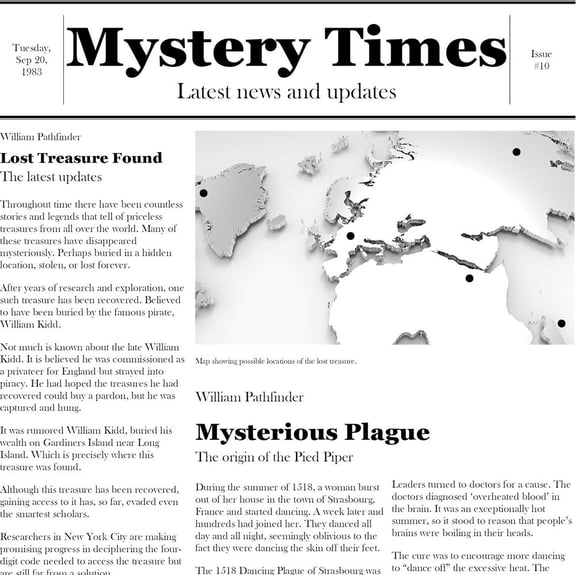 Lost Treasure Mystery