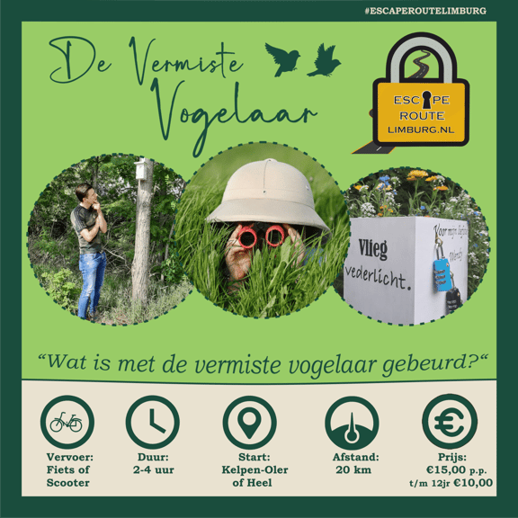Fiets Escape Route: De Vermiste Vogelaar [Outdoor]