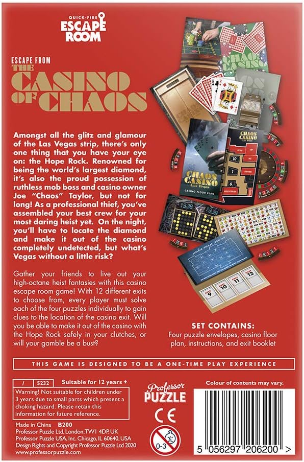 Escape from the Casino of Chaos