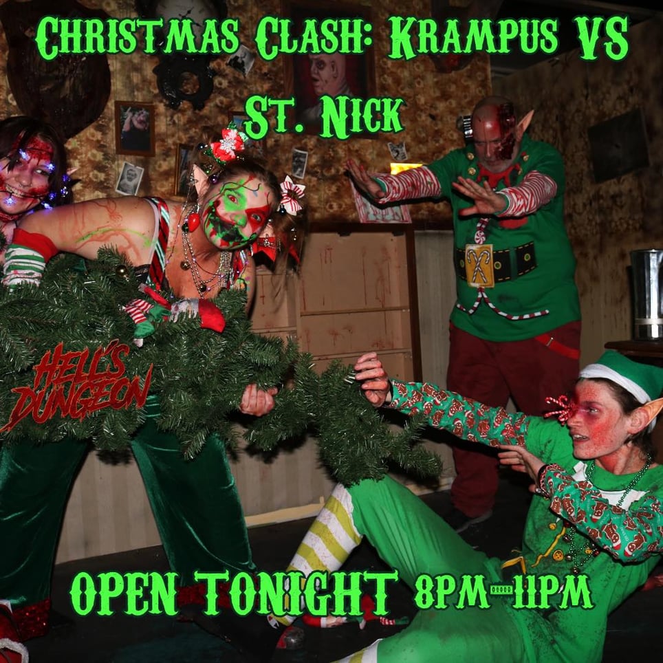 Christmas Clash: Krampus vs. St. Nick