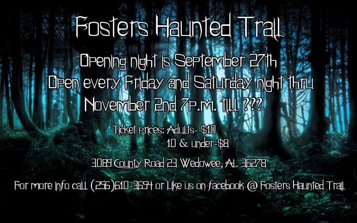 Fosters Crossroads Haunted Trail