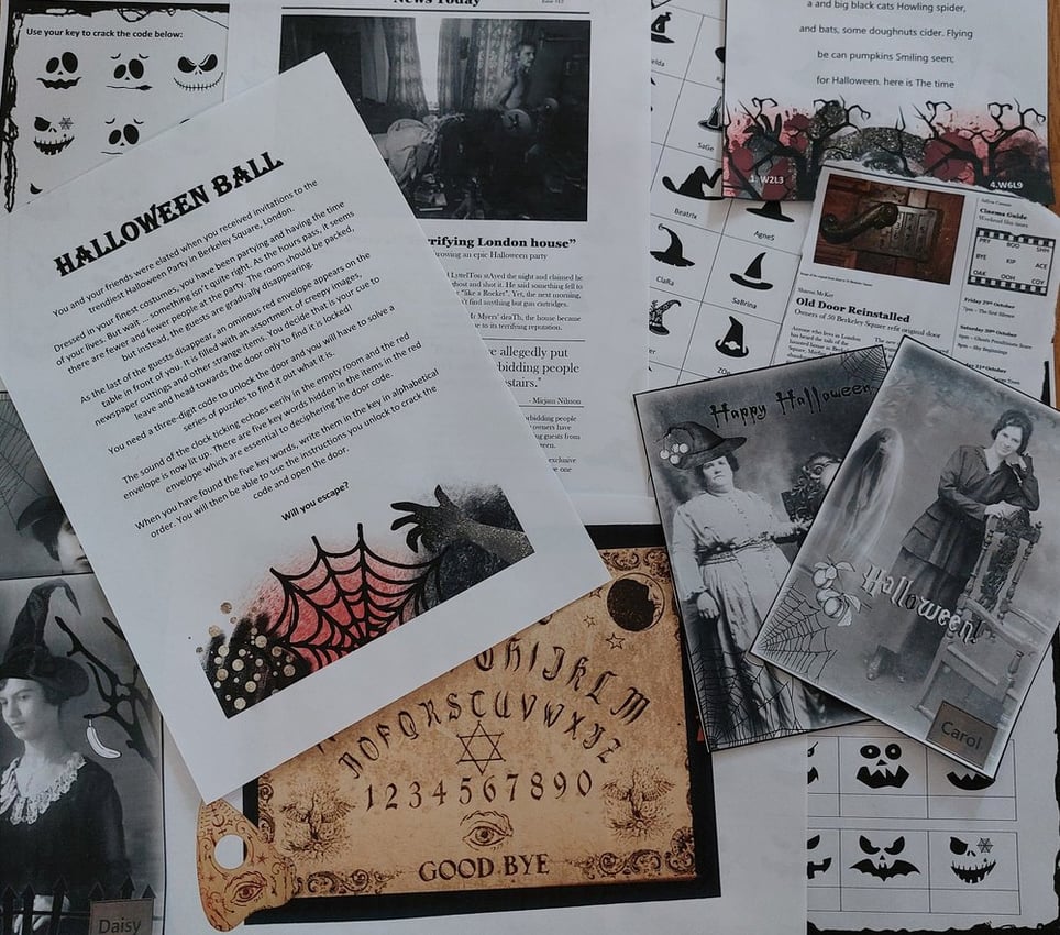 Halloween Escape Room Game