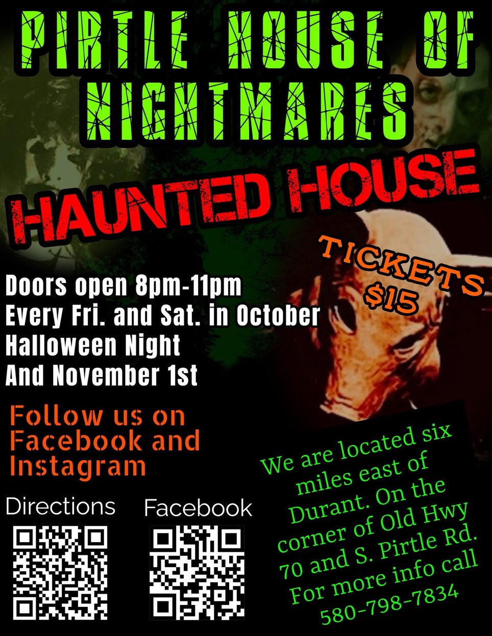 Pirtle House of Nightmares