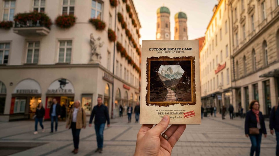 Schatztagebuch 3 - München - Der Salzdiamant [Outdoor]