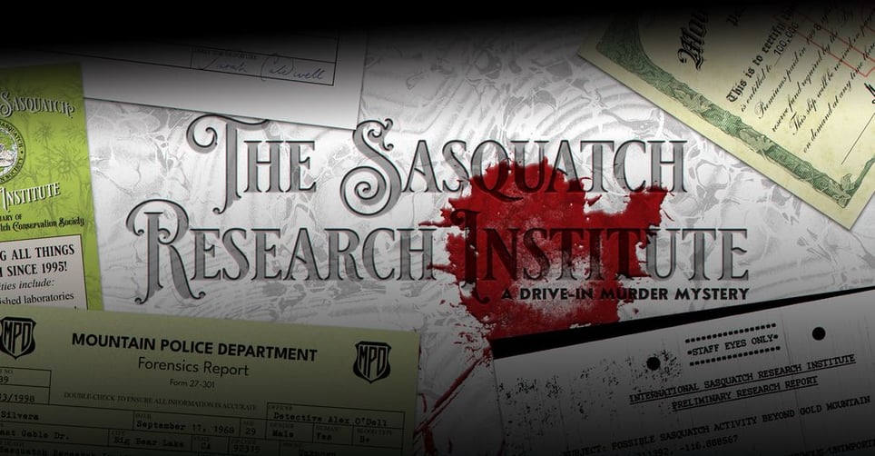 MRE Drive-In: Murder at The Sasquatch Research Institute