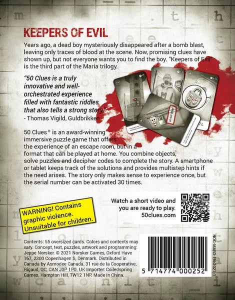 Maria Trilogy: Episode 3 - Keepers of Evil