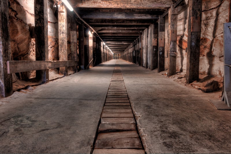 Abandoned Mine Room
