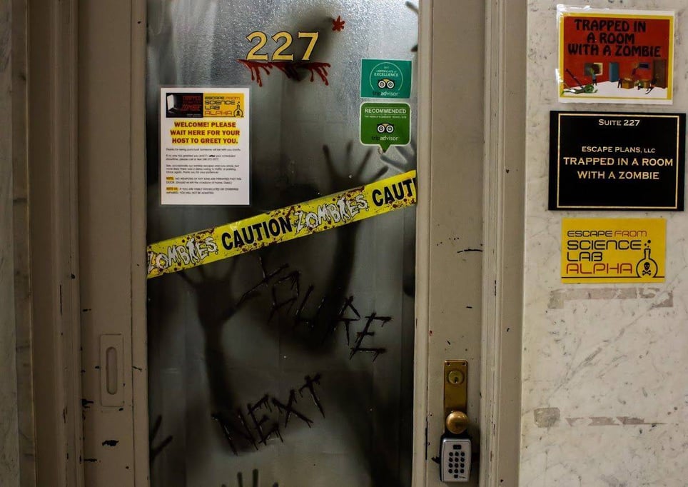 Trapped In A Room With A Zombie