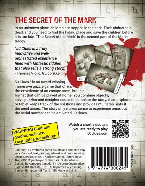 Maria Trilogy: Episode 2 - The Secret of the Mark