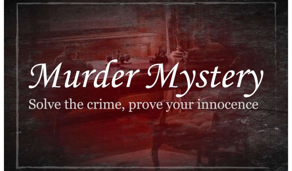 Murder Mystery Escape Room
