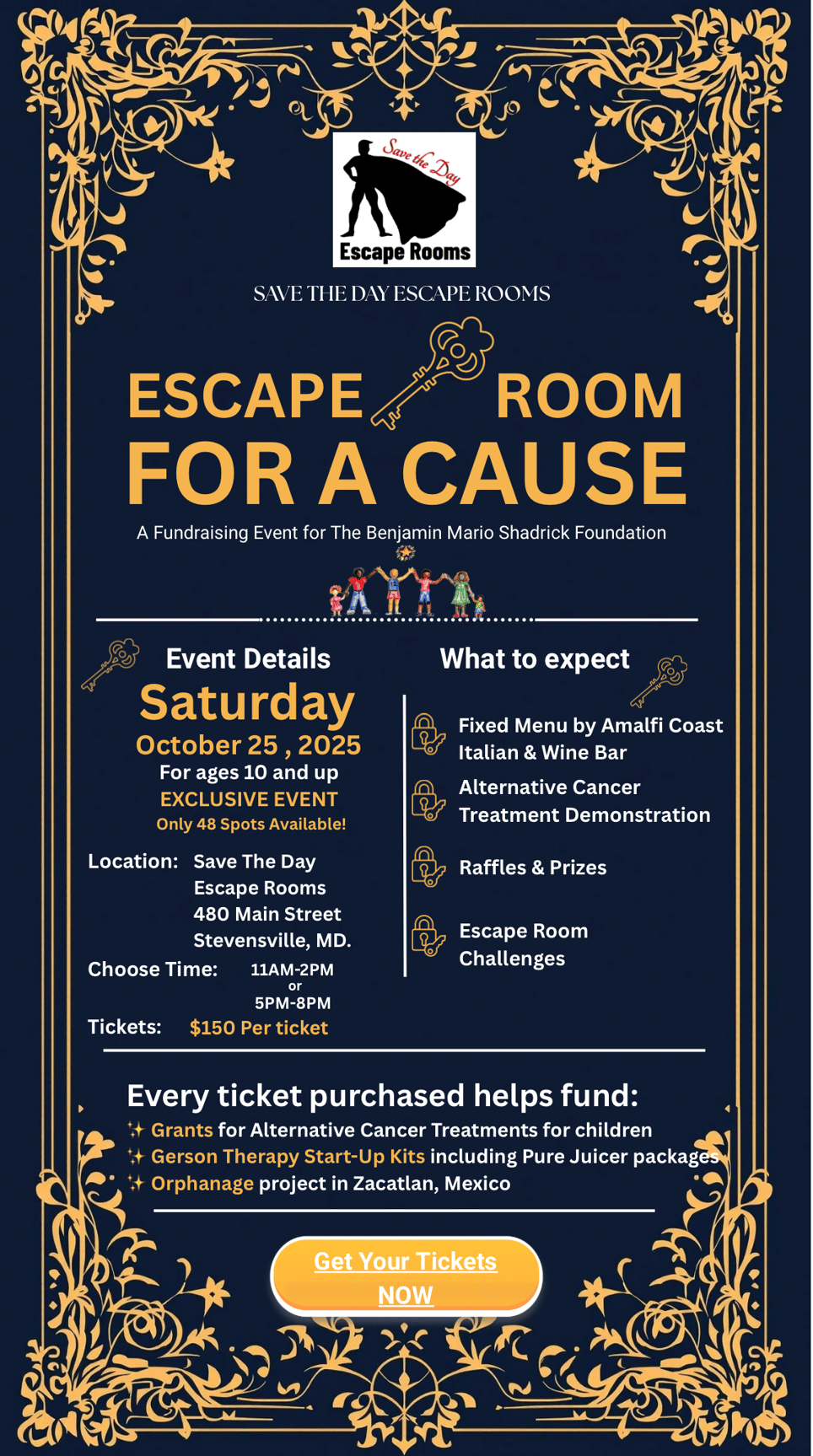 Escape for a Cause