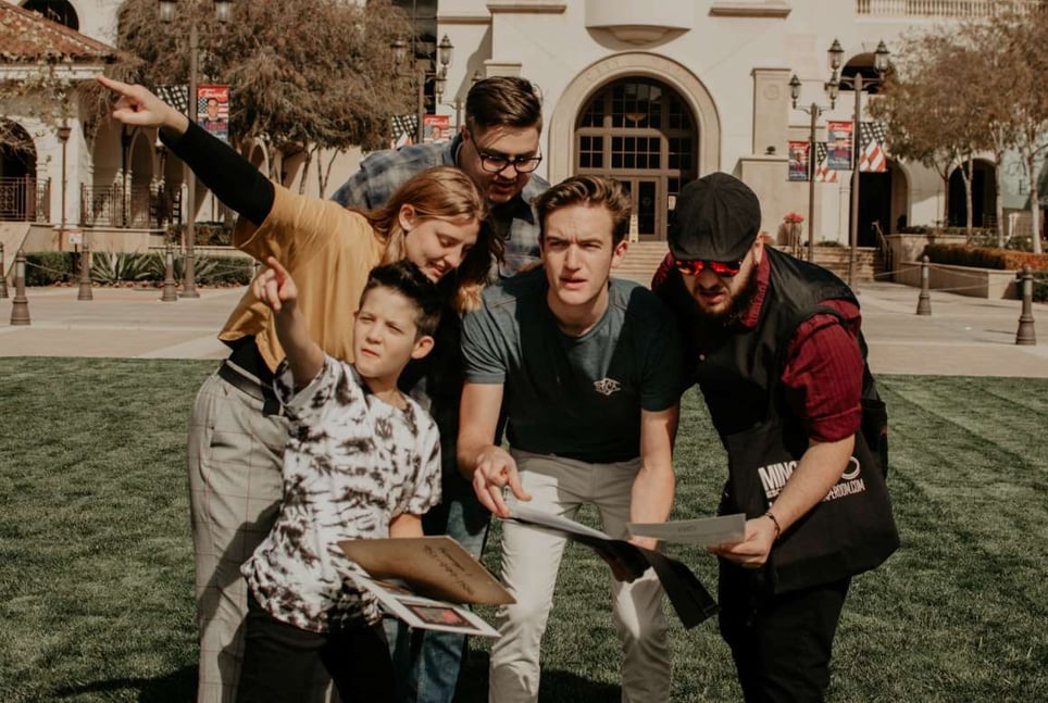 Outdoor Escape Room Scavenger Hunt Adventure!